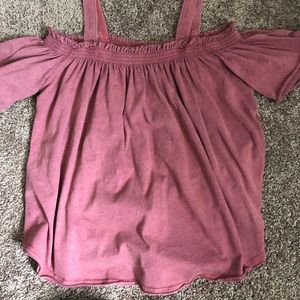 Off the shoulder top